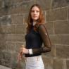 Camiseta De Concurso Cavalliera Signature Sleeves Sin Forro Para Mujer, Manga Larga