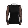 Camiseta De Concurso Cavalliera Signature Sleeves Sin Forro Para Mujer, Manga Larga