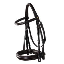 Briglia Dressage In Cuoio Senza Redini