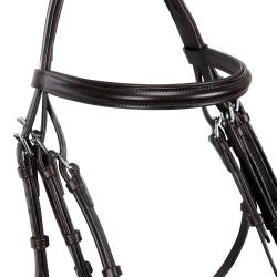 Briglia Dressage In Cuoio Senza Redini