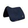 Stripe Suede Dressage Saddle Pad W/Square Back Corner