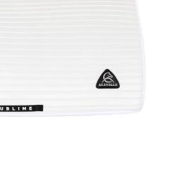 Stripe Suede Dressage Saddle Pad W/Square Back Corner