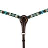 Navajo Sky Beaded Western Oil Breastplate