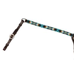 Navajo Sky Beaded Western Oil Breastplate