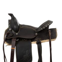 Lakota Pony Saddle Prime Pro Silver Wire 13"