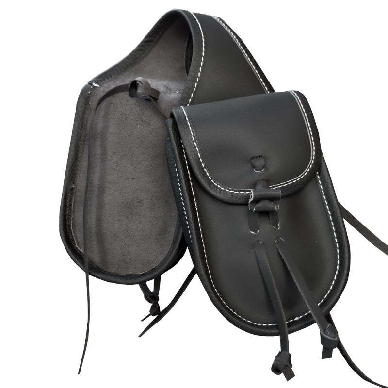 Alforja Delantera Nueva Para Silla Cuero
