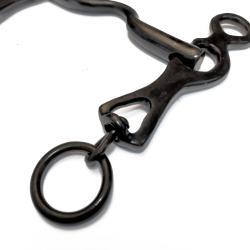 Bocado Portugués Fragua Inox Negro I-5179