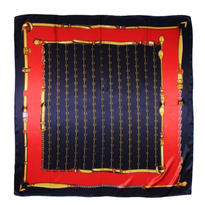 Pañuelo 90X90 Azul 600-1001