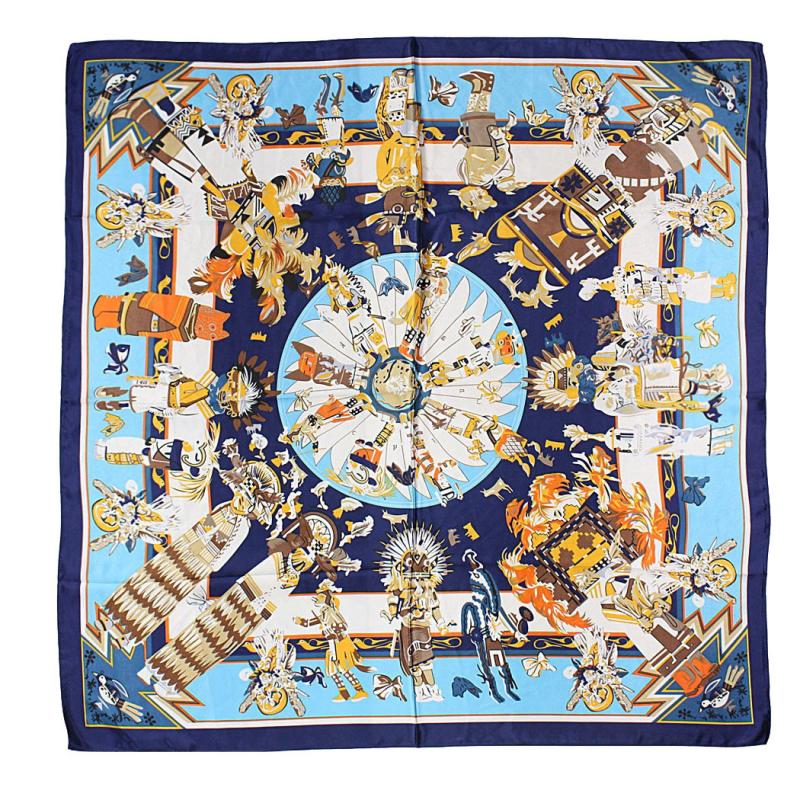 Pañuelo 90X90 Celeste 600-1003