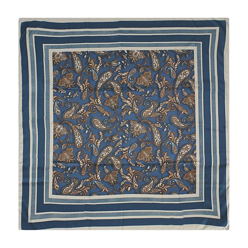 Pañuelo 90X90 Azul 600-1014