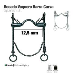 Bocado Vaquero Barra Curva
