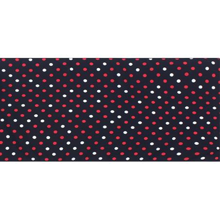 Fajín Flamenco Adulto 707-36 Negro/Rojo Y Blanco