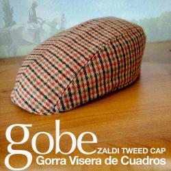 Gobe Checkered Visor Cap