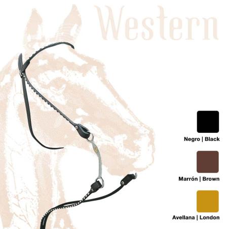 Cabezada Montar Western Redonda 1101