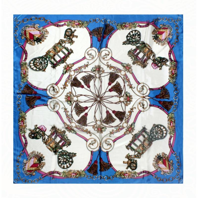 Pañuelo Flamenco Celeste Adulto 600-1031