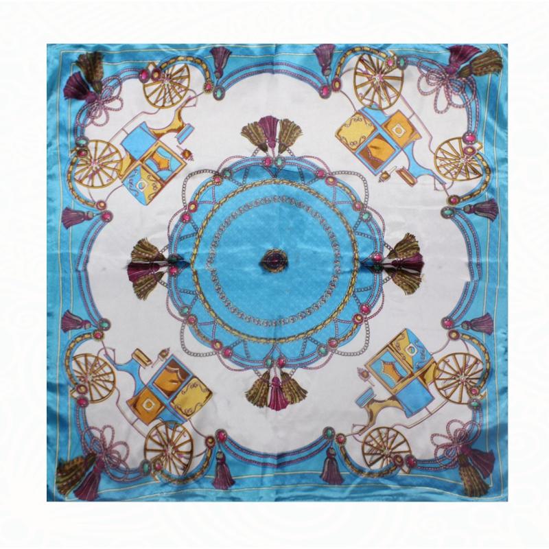 Pañuelo Flamenco Celeste Infantil 500-546