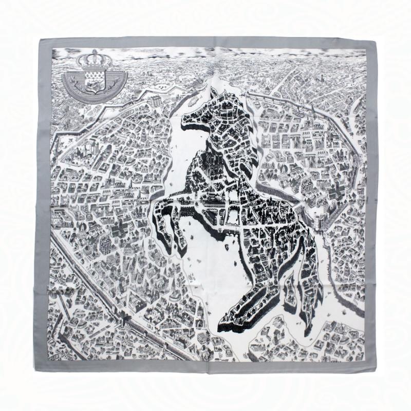 Pañuelo Flamenco Gris Adulto 600-1046