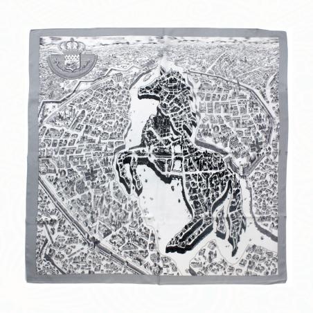Pañuelo Flamenco Gris Adulto 600-1046