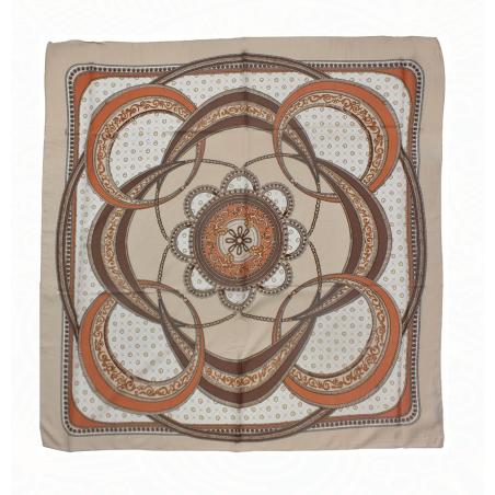 Pañuelo Flamenco Beige Adulto 600-1055