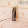 Gancho Vplast Plastico Para Cubo Y Fijar En Pared