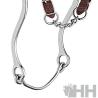 Bocado Sprenger Basic Hackamore Largo Muserola Cadena Forrada De Goma