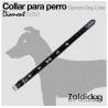 Perro Collar Diamont Dc091 Negro