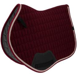 Eclat Saddle Pad Fs Burgundy