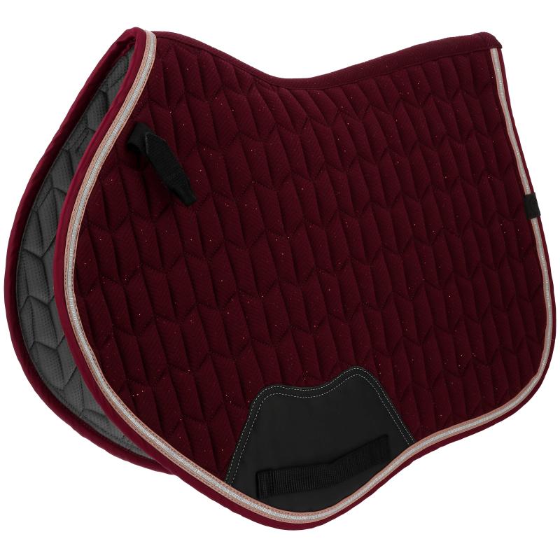 Eclat Saddle Pad Fs Burgundy
