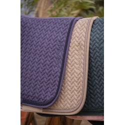 Saddle Pad Poppy Black Fs