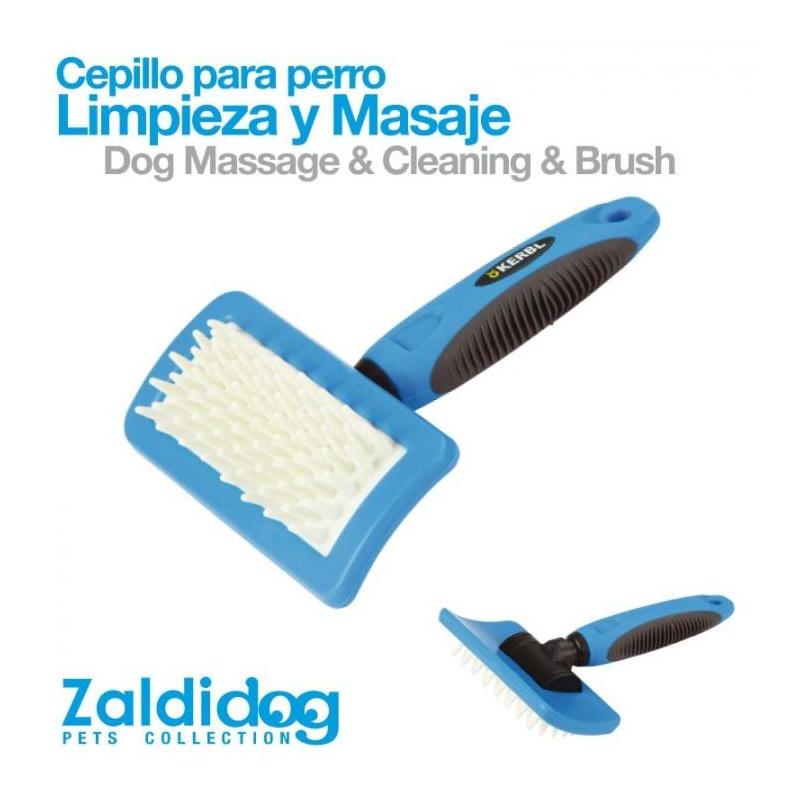  Perro Cepillo Para Limpieza Y Masaje 18cm X 12cm