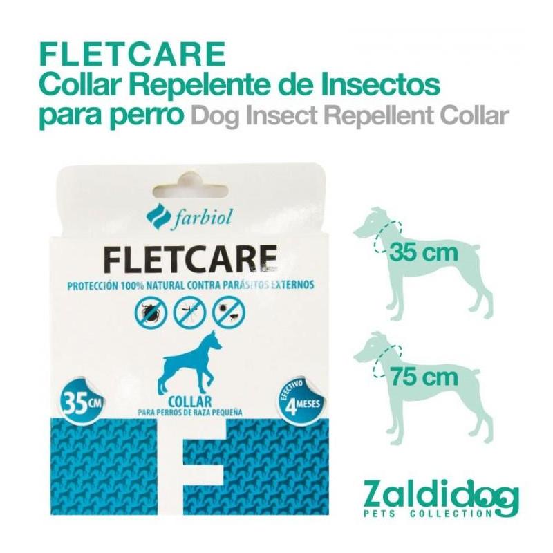 Perro Collar Repelente Insectos Fletcare