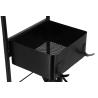 Short Trolley W/Basket Black