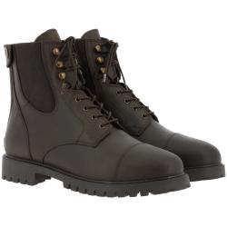 Boots Vauvert Laces/Zip Blk 36