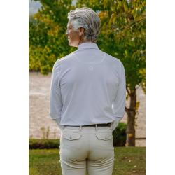 Polo Adrien Ls White S