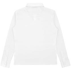 Polo Adrien Ls White S