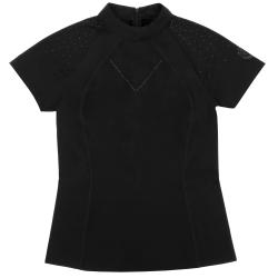 Polo Claudia Jtm Ss Black S