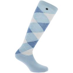 Sock.argyle Grey/Lilas 35-38