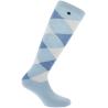 Sock.argyle Grey/Lilas 35-38