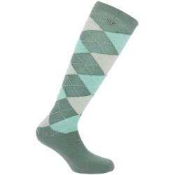 Sock.argyle Grey/Lilas 35-38