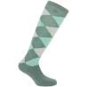 Sock.argyle Grey/Lilas 35-38