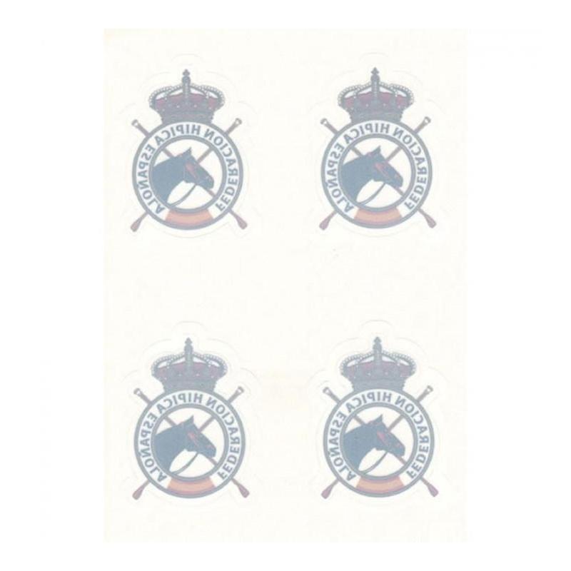  Pegatina Real Federación Hípica Española Interior