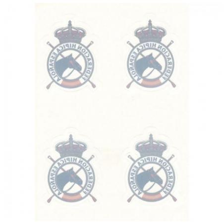  Pegatina Real Federación Hípica Española Interior