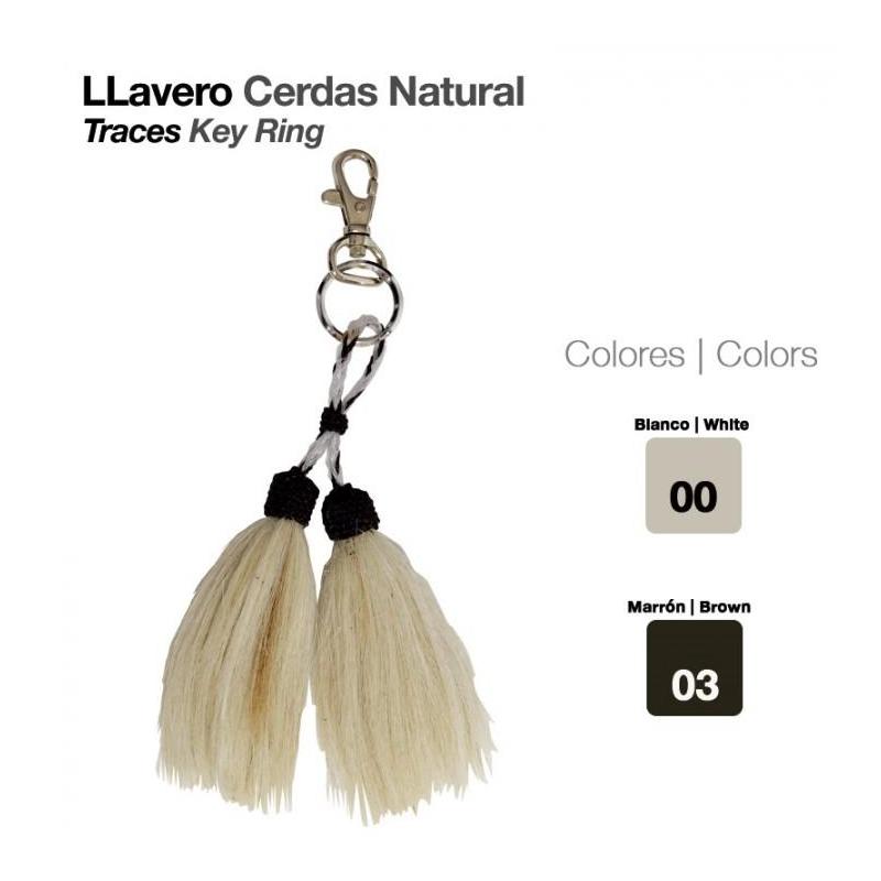  Llavero Cerdas Natural