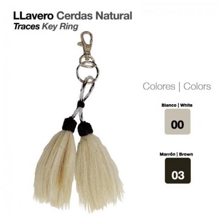  Llavero Cerdas Natural