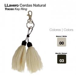  Llavero Cerdas Natural