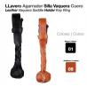  Llavero Agarrador Silla Vaquera Cuero