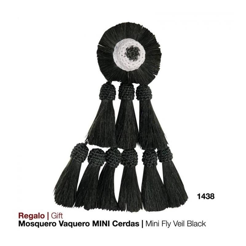  Regalo Mosquero Vaquero Mini Cerdas 1438 Negro