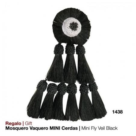  Regalo Mosquero Vaquero Mini Cerdas 1438 Negro