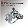  Regalo Pin -plata- Cabeza Caballo 4129