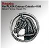  Regalo Pin -plata- Cabeza Caballo 4189